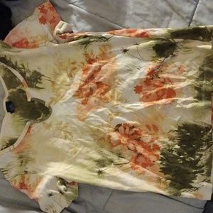 Floral tee